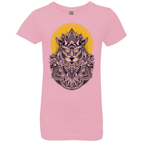 T-Shirts Light Pink / YXS Alpha Wolf Girls Premium T-Shirt