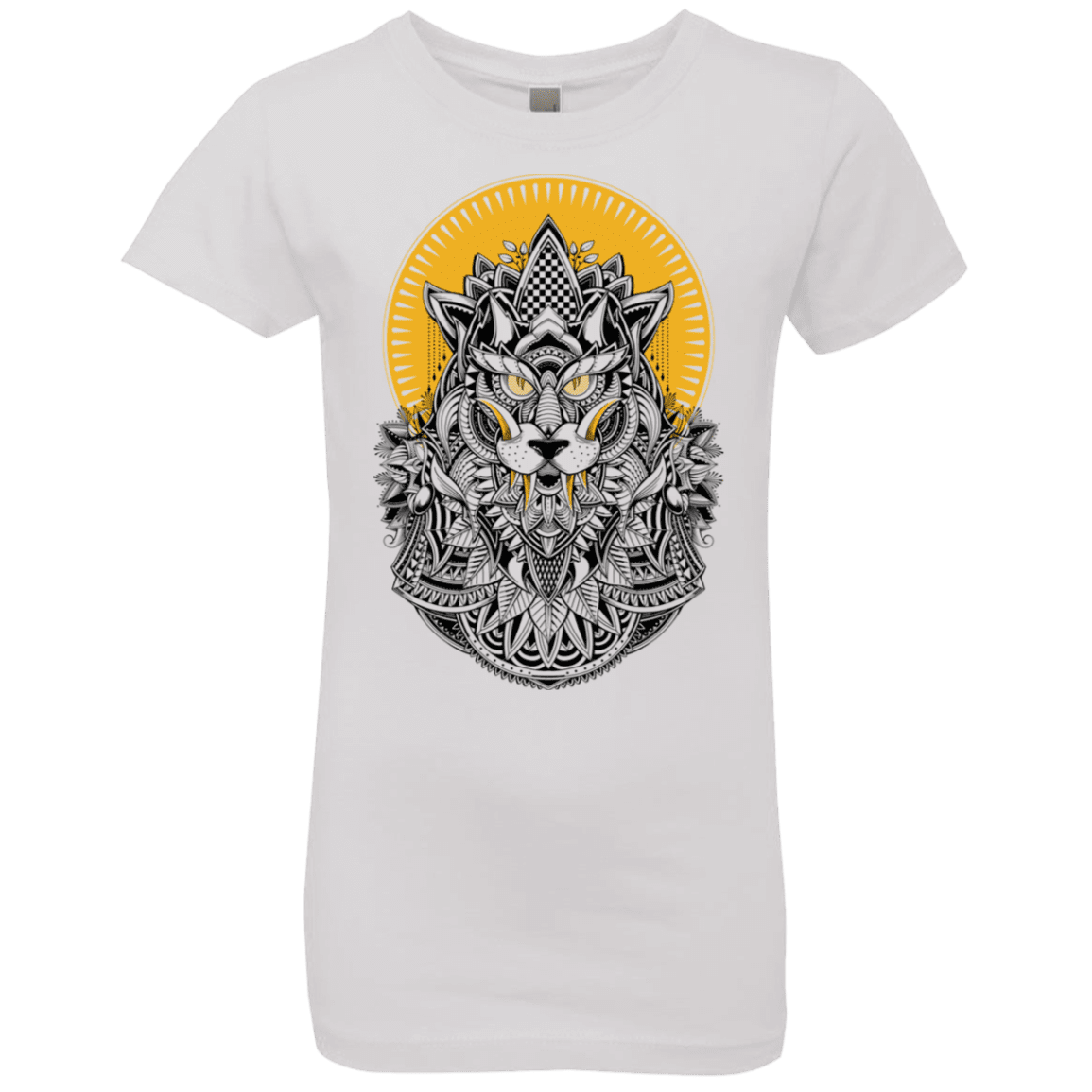 T-Shirts White / YXS Alpha Wolf Girls Premium T-Shirt