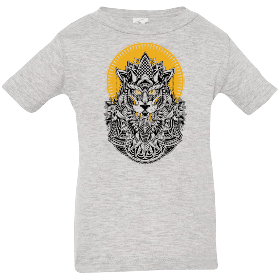T-Shirts Heather Grey / 6 Months Alpha Wolf Infant Premium T-Shirt