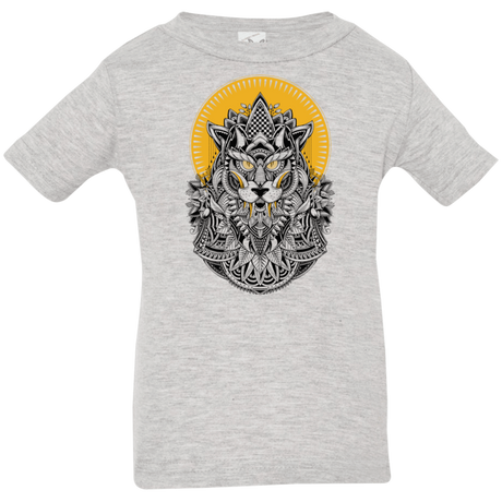 T-Shirts Heather Grey / 6 Months Alpha Wolf Infant Premium T-Shirt
