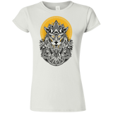 T-Shirts White / S Alpha Wolf Junior Slimmer-Fit T-Shirt