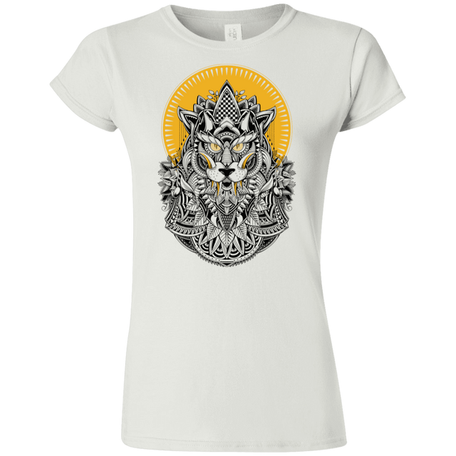 T-Shirts White / S Alpha Wolf Junior Slimmer-Fit T-Shirt