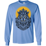 T-Shirts Carolina Blue / S Alpha Wolf Men's Long Sleeve T-Shirt