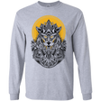 T-Shirts Sport Grey / S Alpha Wolf Men's Long Sleeve T-Shirt