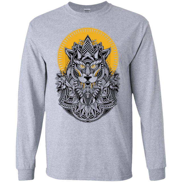 T-Shirts Sport Grey / S Alpha Wolf Men's Long Sleeve T-Shirt