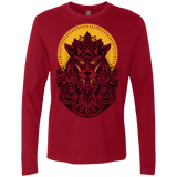 T-Shirts Cardinal / S Alpha Wolf Men's Premium Long Sleeve