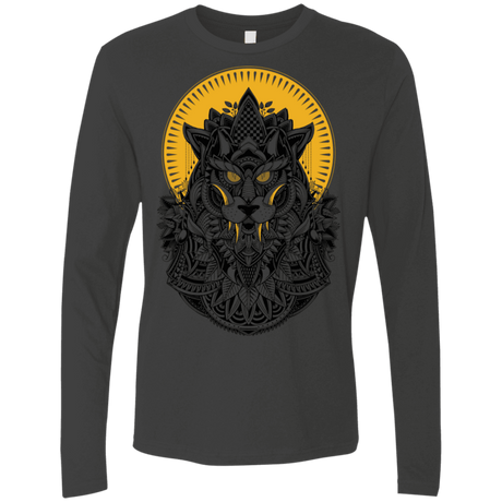 T-Shirts Heavy Metal / S Alpha Wolf Men's Premium Long Sleeve