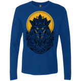 T-Shirts Royal / S Alpha Wolf Men's Premium Long Sleeve