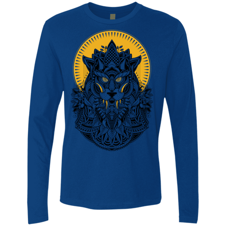 T-Shirts Royal / S Alpha Wolf Men's Premium Long Sleeve