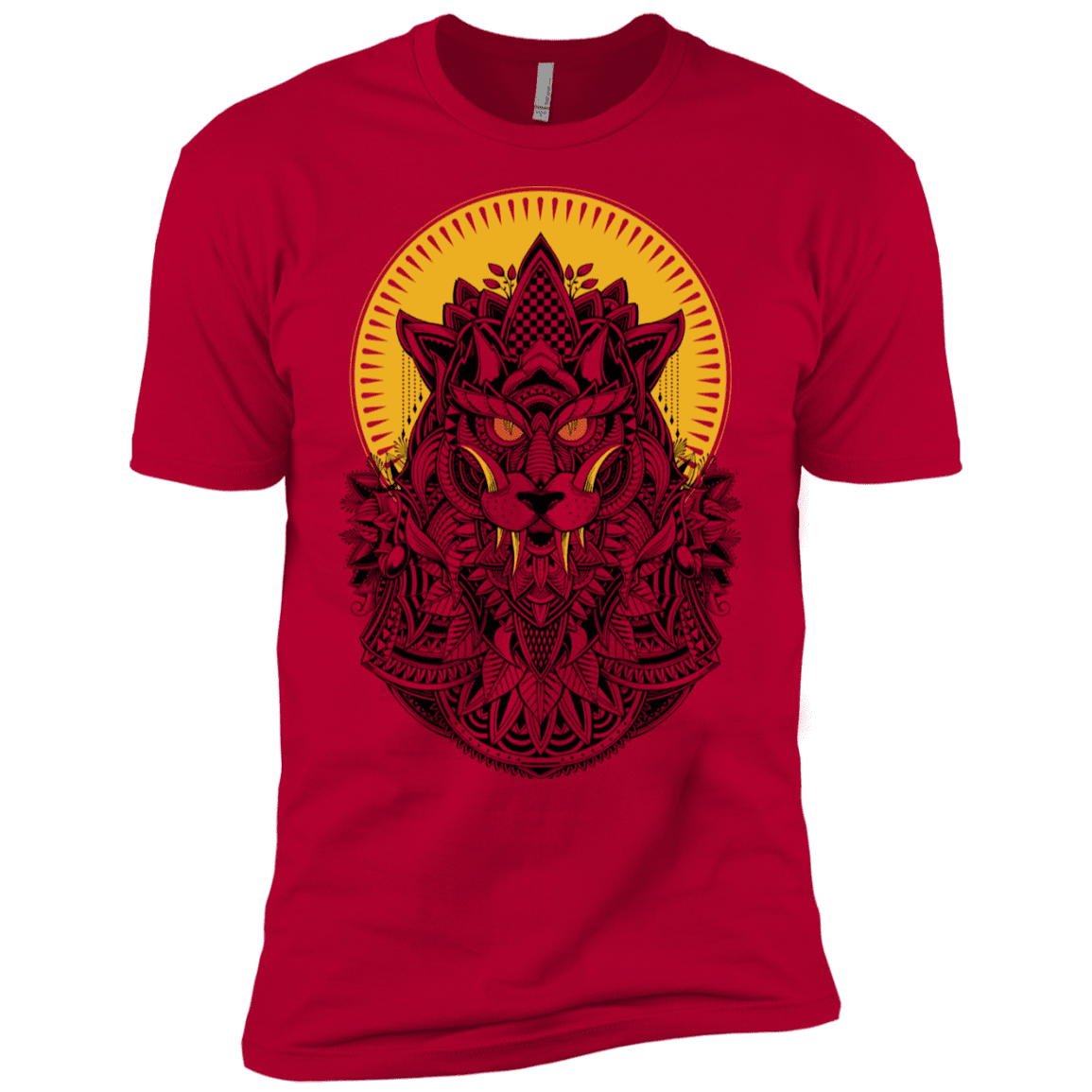 T-Shirts Red / X-Small Alpha Wolf Men's Premium T-Shirt