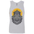 T-Shirts Heather Grey / S Alpha Wolf Men's Premium Tank Top