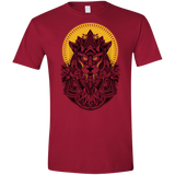 T-Shirts Cardinal Red / S Alpha Wolf Men's Semi-Fitted Softstyle