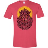 T-Shirts Heather Red / S Alpha Wolf Men's Semi-Fitted Softstyle