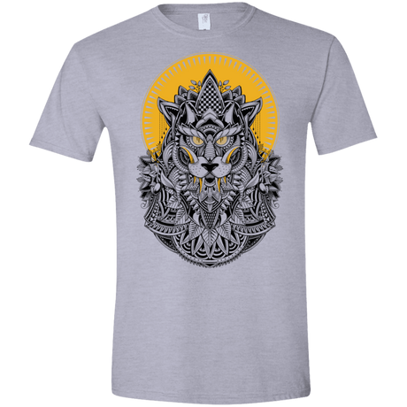 T-Shirts Sport Grey / X-Small Alpha Wolf Men's Semi-Fitted Softstyle