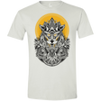 T-Shirts White / X-Small Alpha Wolf Men's Semi-Fitted Softstyle