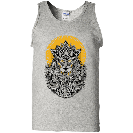 T-Shirts Ash / S Alpha Wolf Men's Tank Top