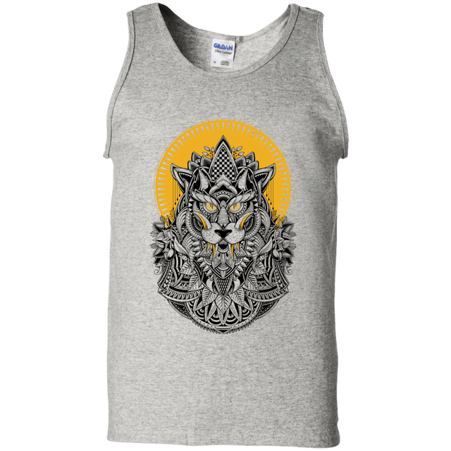 T-Shirts Ash / S Alpha Wolf Men's Tank Top