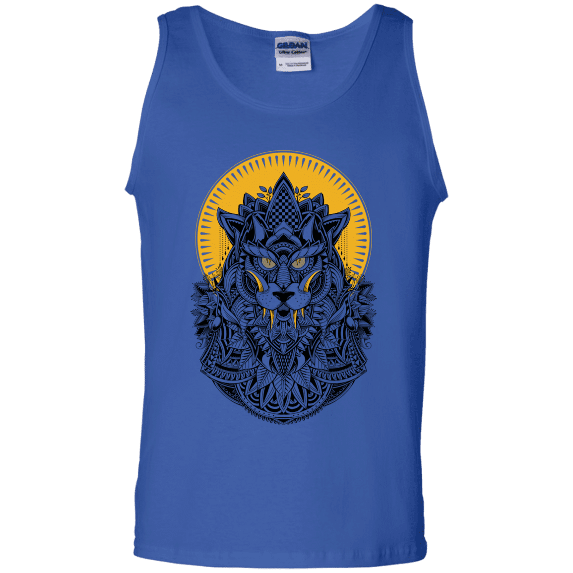 T-Shirts Royal / S Alpha Wolf Men's Tank Top