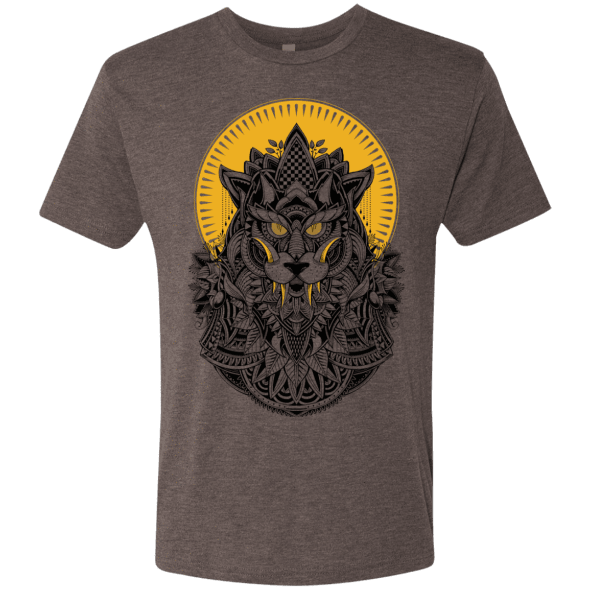 T-Shirts Macchiato / S Alpha Wolf Men's Triblend T-Shirt