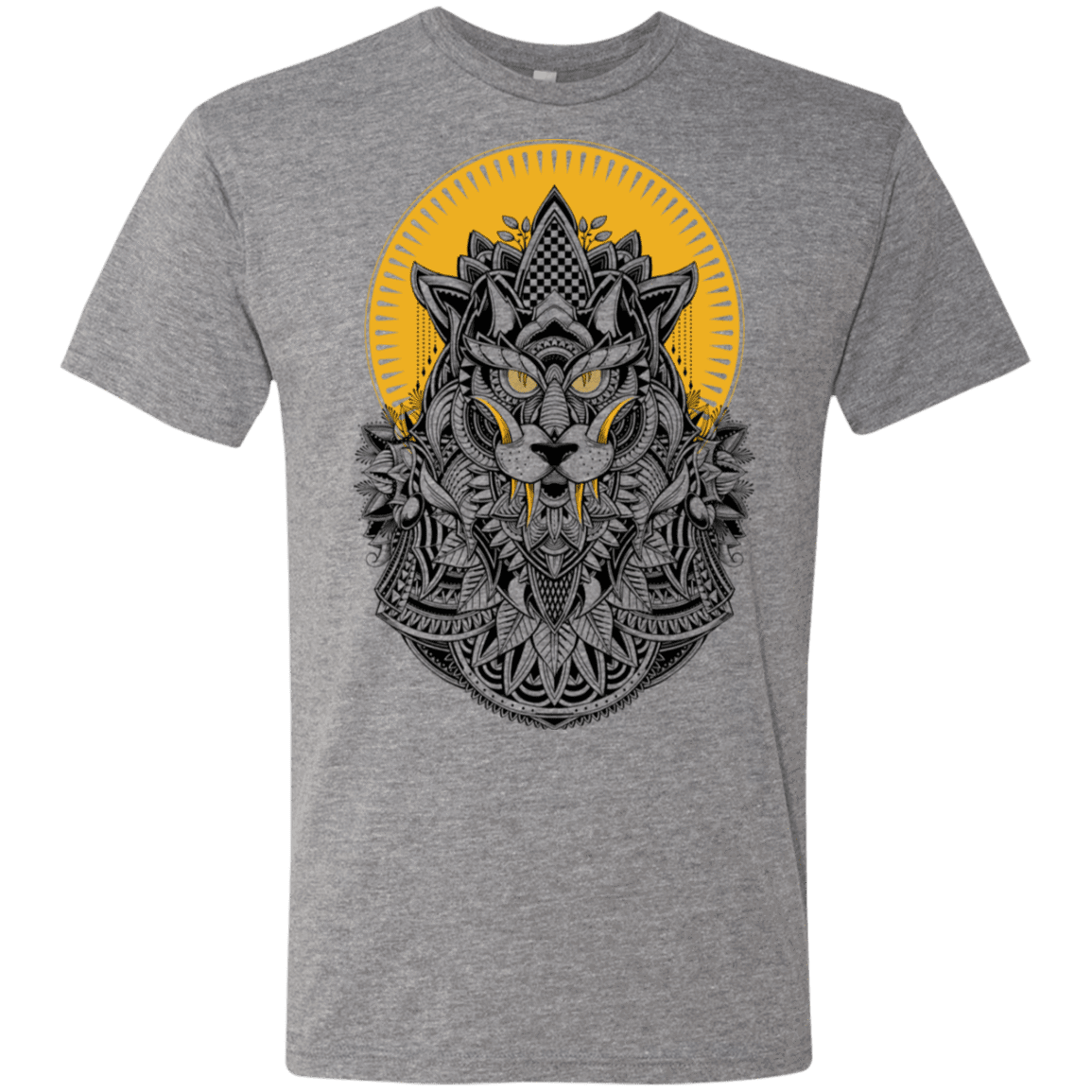 T-Shirts Premium Heather / S Alpha Wolf Men's Triblend T-Shirt