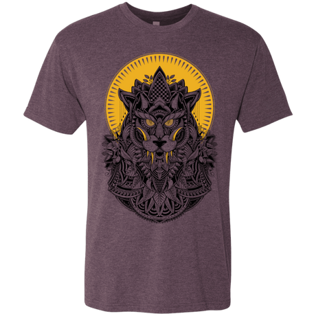 T-Shirts Vintage Purple / S Alpha Wolf Men's Triblend T-Shirt