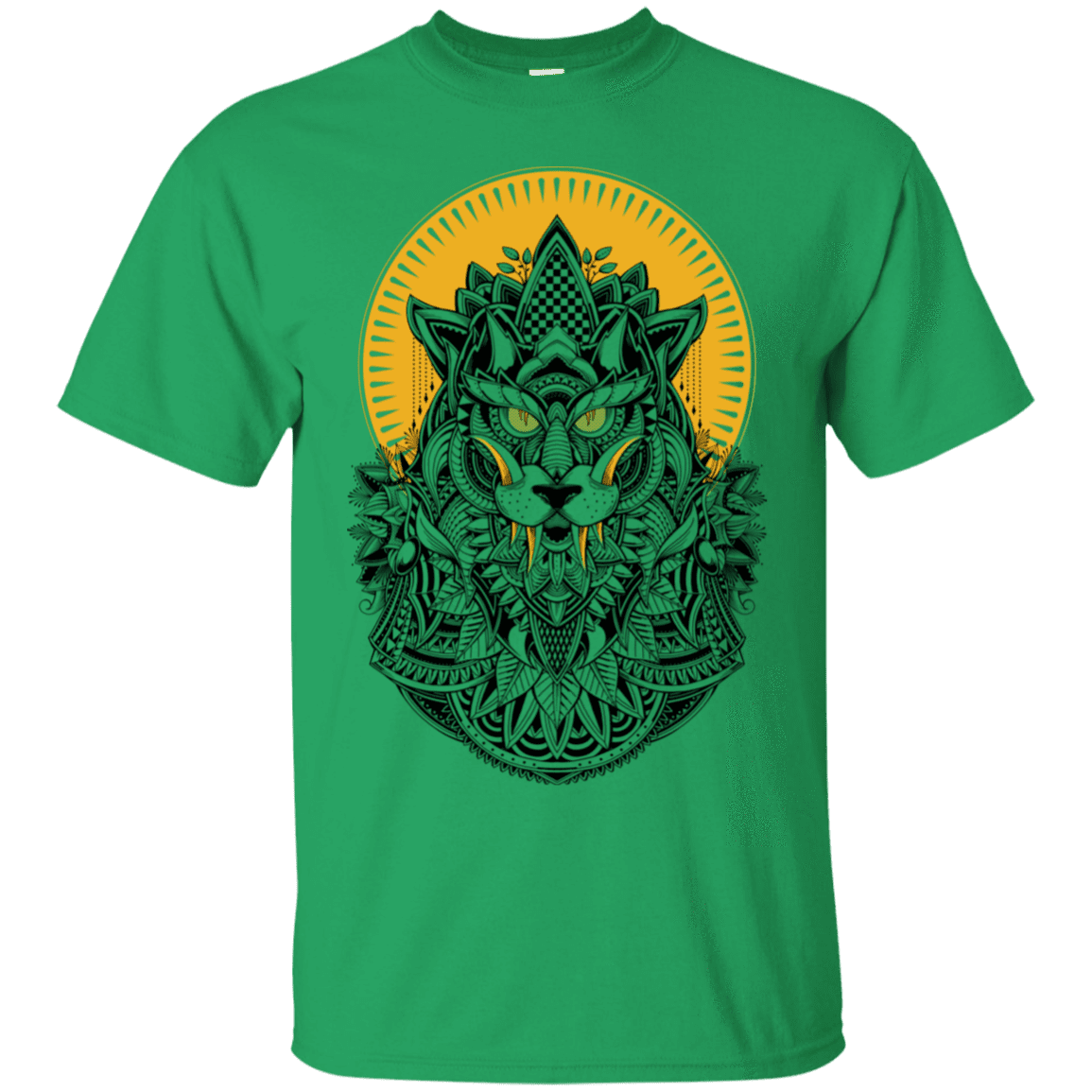 T-Shirts Irish Green / S Alpha Wolf T-Shirt
