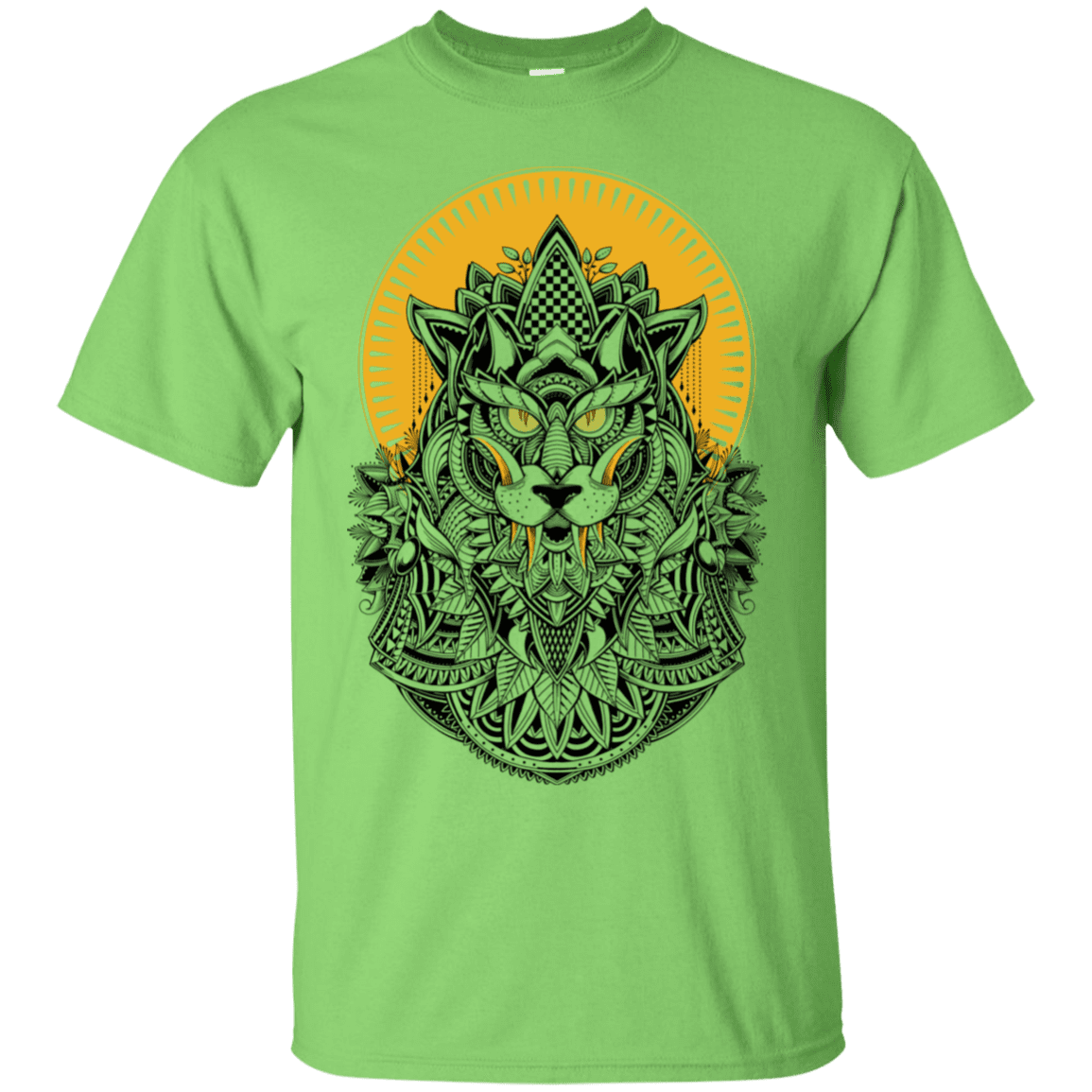T-Shirts Lime / S Alpha Wolf T-Shirt