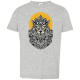 T-Shirts Heather Grey / 2T Alpha Wolf Toddler Premium T-Shirt