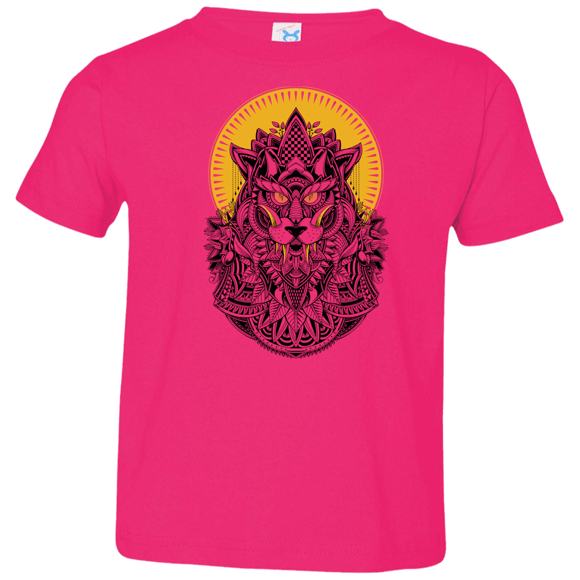 T-Shirts Hot Pink / 2T Alpha Wolf Toddler Premium T-Shirt