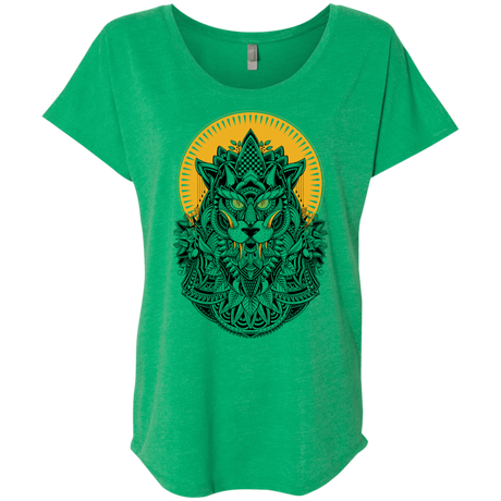 T-Shirts Envy / X-Small Alpha Wolf Triblend Dolman Sleeve