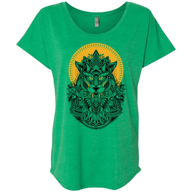 T-Shirts Envy / X-Small Alpha Wolf Triblend Dolman Sleeve