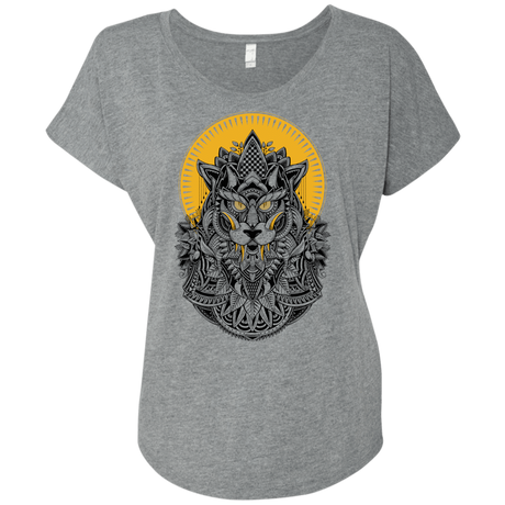 T-Shirts Premium Heather / X-Small Alpha Wolf Triblend Dolman Sleeve