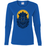 T-Shirts Royal / S Alpha Wolf Women's Long Sleeve T-Shirt