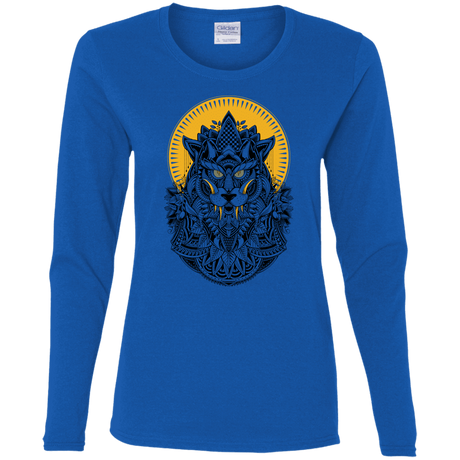 T-Shirts Royal / S Alpha Wolf Women's Long Sleeve T-Shirt