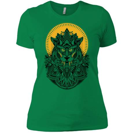 T-Shirts Kelly Green / X-Small Alpha Wolf Women's Premium T-Shirt