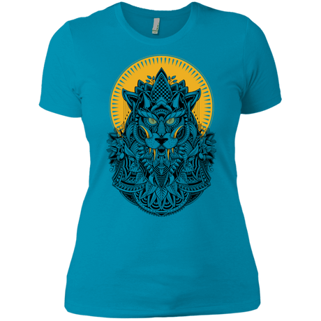 T-Shirts Turquoise / X-Small Alpha Wolf Women's Premium T-Shirt