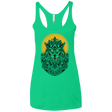 T-Shirts Envy / X-Small Alpha Wolf Women's Triblend Racerback Tank