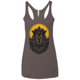 T-Shirts Macchiato / X-Small Alpha Wolf Women's Triblend Racerback Tank