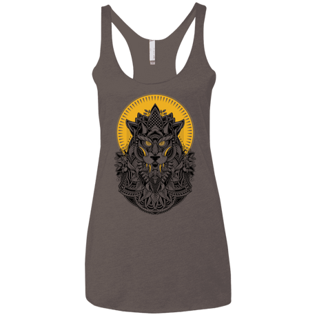 T-Shirts Macchiato / X-Small Alpha Wolf Women's Triblend Racerback Tank