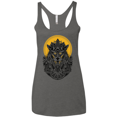 T-Shirts Premium Heather / X-Small Alpha Wolf Women's Triblend Racerback Tank