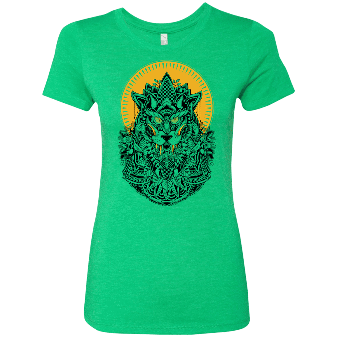 T-Shirts Envy / S Alpha Wolf Women's Triblend T-Shirt
