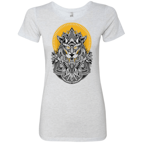 T-Shirts Heather White / S Alpha Wolf Women's Triblend T-Shirt