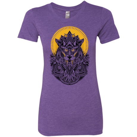 T-Shirts Purple Rush / S Alpha Wolf Women's Triblend T-Shirt