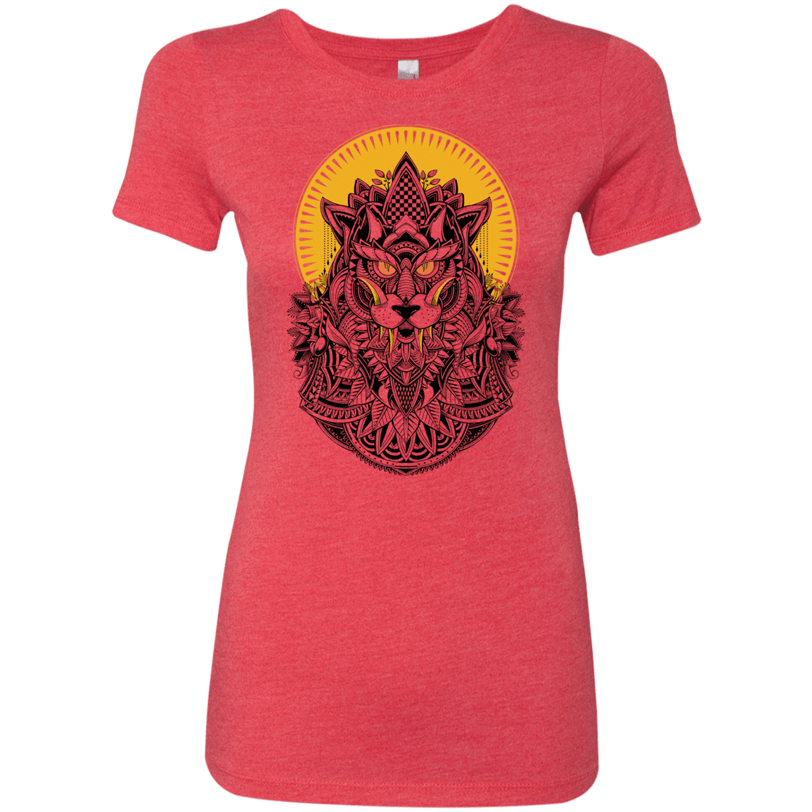 T-Shirts Vintage Red / S Alpha Wolf Women's Triblend T-Shirt