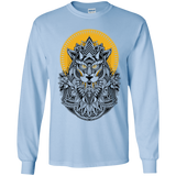 T-Shirts Light Blue / YS Alpha Wolf Youth Long Sleeve T-Shirt