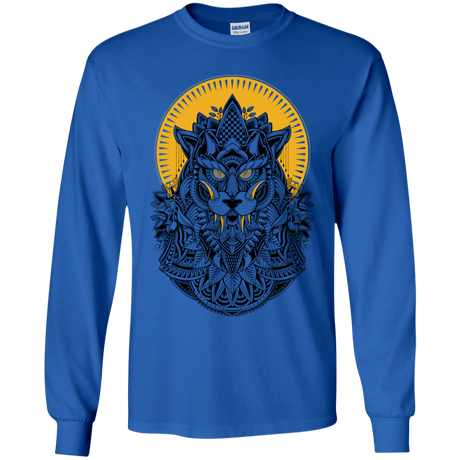 T-Shirts Royal / YS Alpha Wolf Youth Long Sleeve T-Shirt