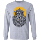 T-Shirts Sport Grey / YS Alpha Wolf Youth Long Sleeve T-Shirt