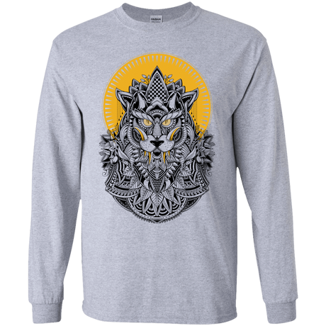 T-Shirts Sport Grey / YS Alpha Wolf Youth Long Sleeve T-Shirt