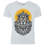 T-Shirts Heather White / YXS Alpha Wolf Youth Triblend T-Shirt