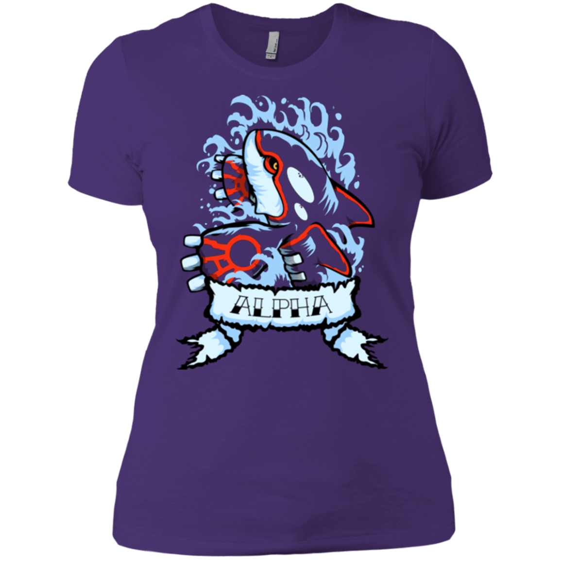 T-Shirts Purple / X-Small Alpha Women's Premium T-Shirt